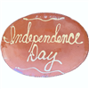 Quilled Independence Day Platter (MTO) $180