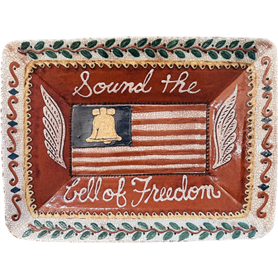 Bell of Freedom Plate (MTO) $135