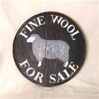Fine Wool Sign $197.50