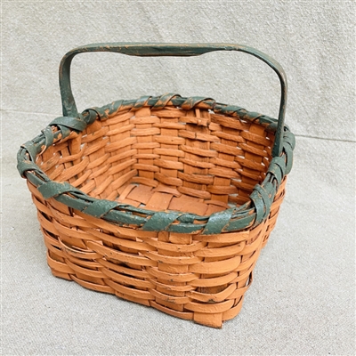 Small Painted Basket $55