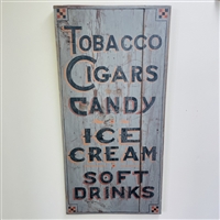 Wooden Tobacco Sign $325