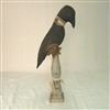 Crow with Sunflower on Wood Stand $39.50