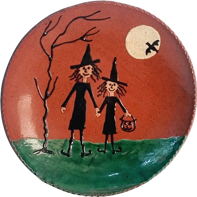 Witch Sisters Plate $105 (MTO)