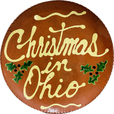 10 inch Custom Text Plate: Christmas in (Desired City or State) MTO $105