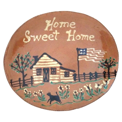 Quilled Home Sweet Home Plate (MTO) $180