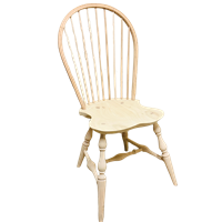 Bow Back Windsor Side Chair $510