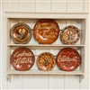 Redware Plate Shelf $415