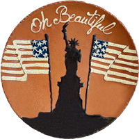 Oh Beautiful Statue of Liberty Plate (MTO) $105
