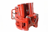 GuibersonÂ® Style T-60 Tubing Spider, w/Plain Gate, Foot Valve Assembly & 2-7/8" Slip Body (Less Inserts)