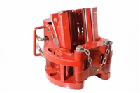 GuibersonÂ® Style T-60 Tubing Spider, w/Plain Gate, Foot Valve Assembly & 3-1/2" Slip Body (Less Inserts)