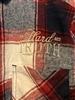 Hard Truth Embroidered Flannel Crimson