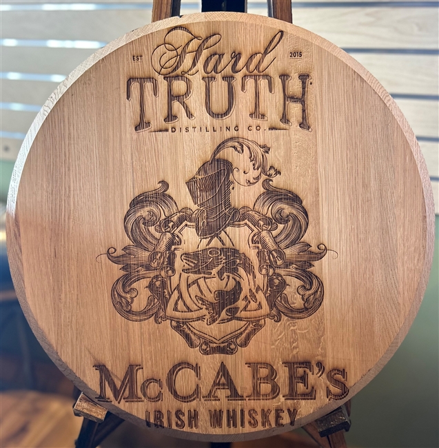 McCabe's Etched Barrel Head