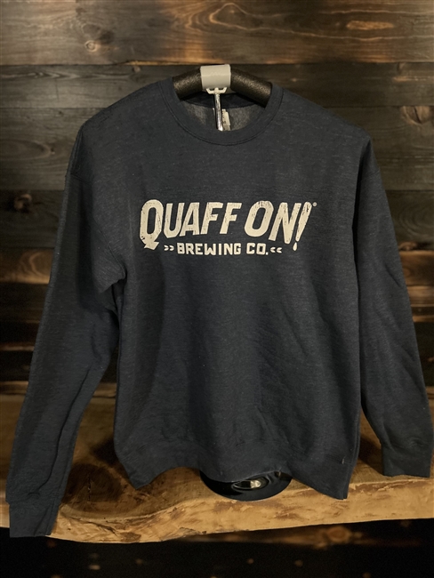 Quaff On Crew Sweatshirt Denim
