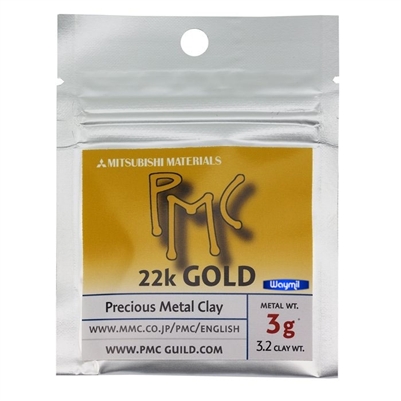 22K YELLOW GOLD PMC