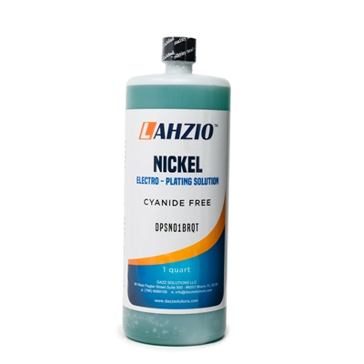 NIQUEL SOLUCIÃ“N ELECTROLÃTICA 1 QT (946 ML) SIN CIANURO