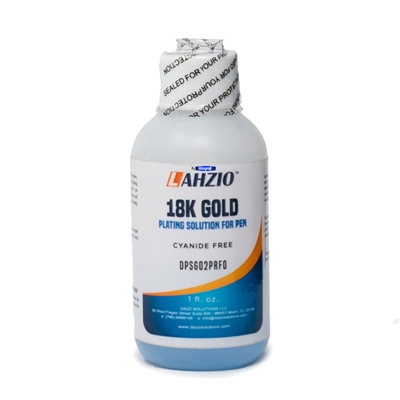 SOLUCIÃ“N DE ORO 18K PARA LAPIZ SIN CIANURO