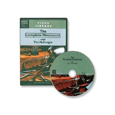 The Complete Metalsmith Instructional   DVD   By Tim McCreight