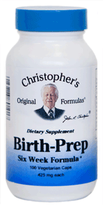 Birth-prep capsule