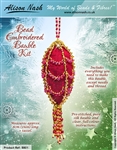 BEADING KITS > Bead Embroidered Christmas Bauble