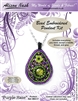 BEADING KITS > Bead Embroidered Pendant - Purple Haze