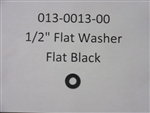 1/2 Flat Washer - Flat Black - Bad Boy Part# 013-0013-00