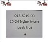 10-24 Nylon Insert Locknut Zinc, Bad Boy Part# 013-5019-00