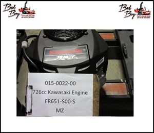 726cc Kawasaki Engine-FR651V- Bad Boy Part # 015-0022-00