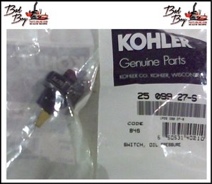 30hp Kohler Oil Pressure switch - Bad Boy Part # 015-0037-00