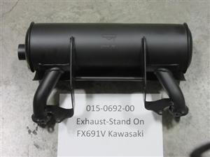 015-0692-00 - Bad Boy Mowers Exhaust - Stand On - FX691V Kawasaki 015069200