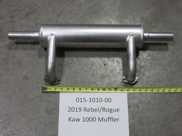 015-1010-00 - Bad Boy Mowers 2019 Rebel/Rogue Kawasaki 1000 Muffler 015101000