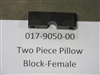 Two Piece Pillow Block-Female Bad Boy Part# 017-9050-00