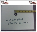 .360 ID Black Plastic Washer Bad Boy Part# 019-6050-00