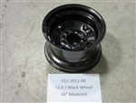 12x7" Black Wheel-48" EZT Only