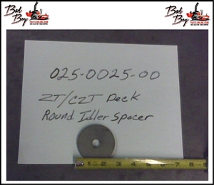 ZT/CZT Deck Round Spacer Idler - Bad Boy Part# 025-0025-00