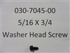 5/16-1 x 3/4 Hex Washer Screw | 030-7045-00
