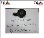 Left Upper Steering Arm Adjuster/Black - Bad Boy Part #031-9017-70