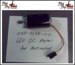 12VDC Motor for Actuator - Bad Boy Part# 035-7038-00