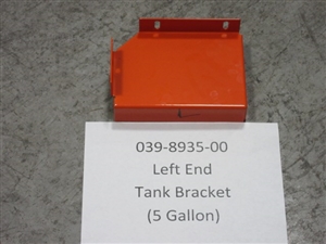 Left end Tank Bracket (5 gall) - Bad Boy Part # 039-8935-00