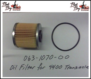 Oil Filter for 4400 Transaxle - Bad Boy Part# 063-1070-00