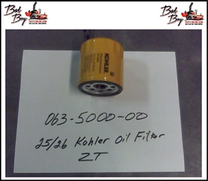 25/26 HP Kohler Engine Oil Filter for ZT  - Bad Boy Part # 063-5000-00