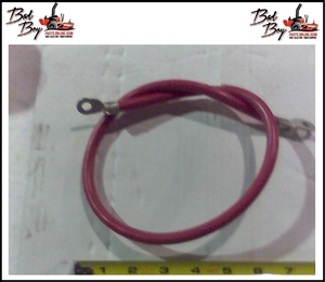 12 Red Battery Cable  - Bad Boy Part # 064-5301-00