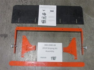 088-0080-00 - Bad Boy Mowers Rebel / Rouge / Renegade Rear Plate Mount Striping Kit Assembly 088008000