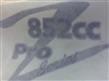 Z 852cc Pro Series Decal - Bad Boy Part # 091-0852-00
