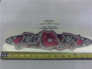 2013 cZT/ZT Logo Decal-Floorboard - Bad Boy Part # 091-0902-00