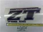 2013 CZT Back Panel Decal-726c - Bad Boy Part # 091-0909-00