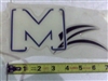 MZ Logo Domed Decal - Grill - Bad Boy Part # 091-1030-00