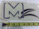 MZ Logo Domed Decal - Grill - Bad Boy Part # 091-1030-00