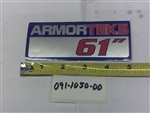 61" ARMORTEK 5 Decal - Bad Boy Part # 091-1050-00