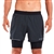 2XU Men's XVENT 2 in 1 5" Running Short