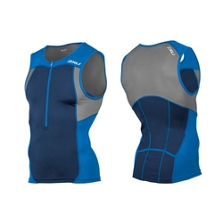 2XU Men's Active Tri Singlet, MT4362a